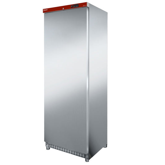 Armadio frigorifero, Ventilato, 400 litri. Acciaio Inossidabile